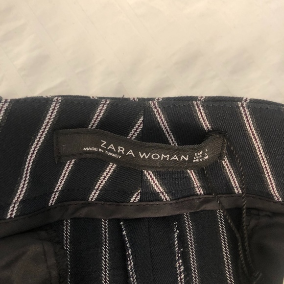Zara Pinstripe Trousers - Picture 3 of 4